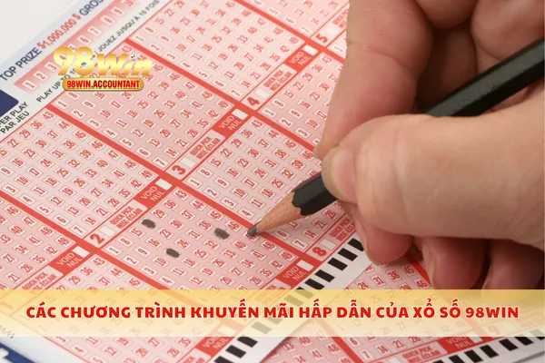 Các chương trình khuyến mãi hấp dẫn của xổ số 98WIN