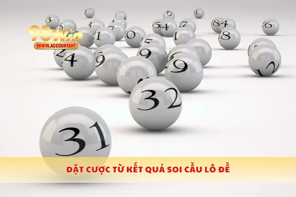 Đặt cược từ kết quả soi cầu lô đề